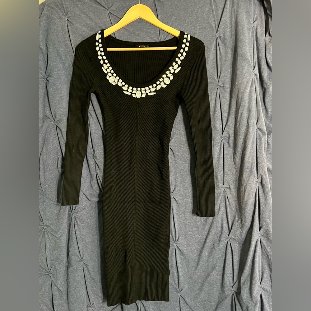 Classy Body Con Sweater Dress by XOXO.